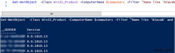 PowerShellを使用してWindowsでJavaバージョンを確認または更新する方法は？ 