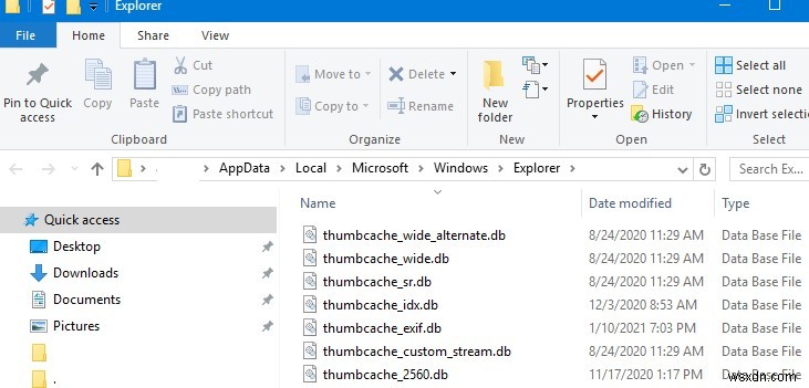 WindowsのネットワークフォルダでThumbs.dbファイルを無効/削除する方法は？ 