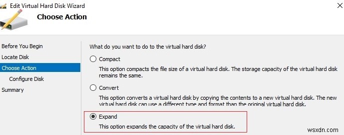 Hyper-Vで仮想ハードディスクを拡張または縮小する方法は？ 