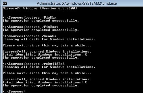 Windows10の「Winload.efiが見つからないかエラーが含まれている」の修正 