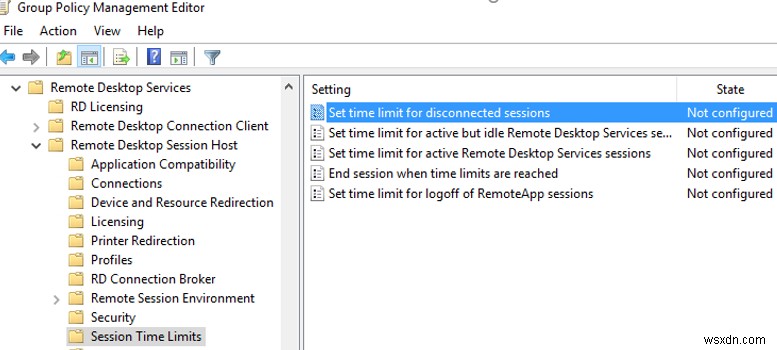 WindowsでのRDP/RDSセッション制限（タイムアウト）の構成 