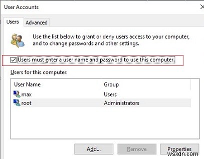 パスワードなしでWindows10に自動的にログインする方法は？ 