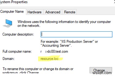Active Directoryドメイン名の名前を変更するにはどうすればよいですか？ 