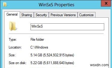 WindowsServer2012のWinSXSフォルダーを安全にクリーンアップする 