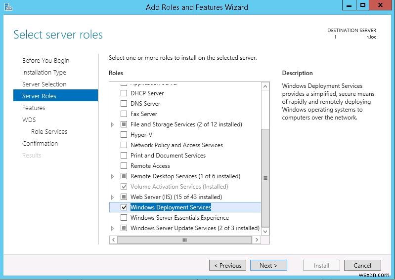 Windows Server2012R2にTFTPサーバーをインストールする方法 