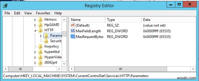 WinRMクライアントがHTTPの不正な要求ステータス（400）を受信しました 