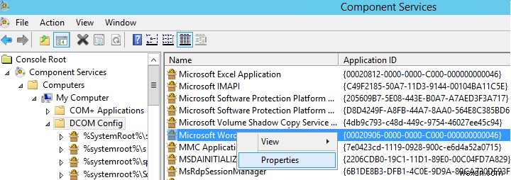 WindowsでのDistributedCOMエラー10016：アプリケーション固有のアクセス許可設定でローカルアクティベーションアクセス許可が付与されない 