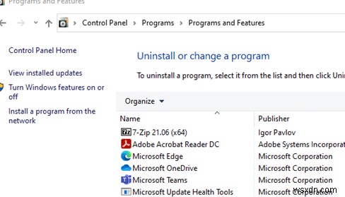 Windows 10および11にインストールされているプログラムを非表示にする方法は？ 