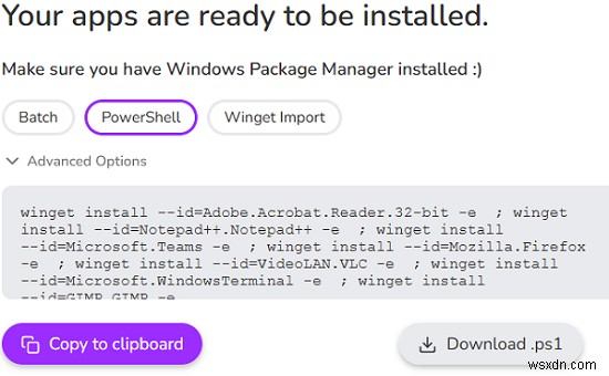 Windows10および11でのWinGetPackageManagerの使用 