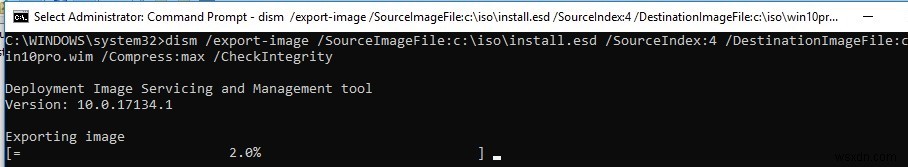 Windows10でInstall.ESDを起動可能な.ISOイメージに変換する方法 