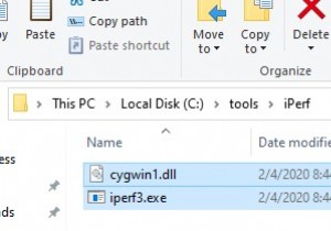 iPerfを使用したネットワーク速度と帯域幅のテスト（スループット） 