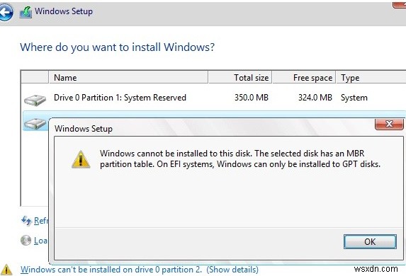MBR2GPT：Windows10でMBRをGPTディスクに変換する 