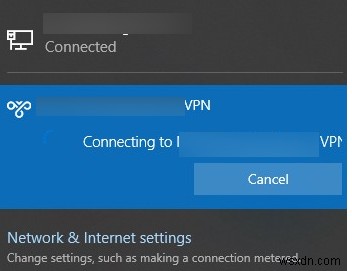 修正：VPNがWindows10で機能しない 