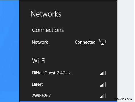 Windows8で利用可能なWiFiネットワークのフィルタリング 