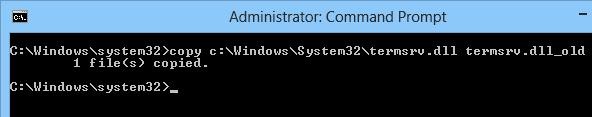 Windows 8.1/8で複数の同時RDPセッションを有効にする 