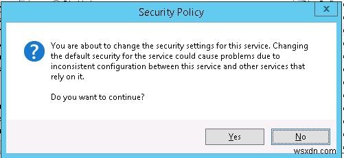 ユーザーからWindowsサービスを非表示にする方法 