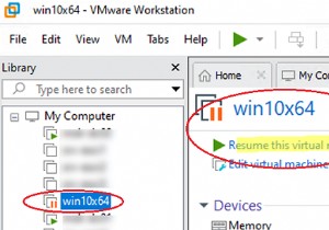 VMware Workstation/PlayerのVM自動サスペンド機能を無効化する方法