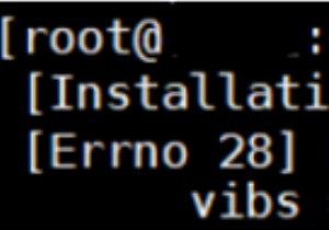 VMWare ESXi：Errno 28 —デバイスにスペースが残っていません 