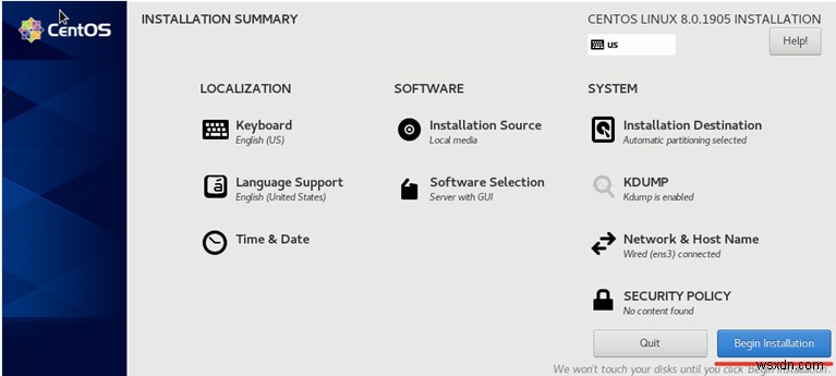 CentOS 8：インストールおよび基本構成ガイド 