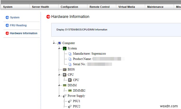 IPMI：SuperMicroリモート管理インターフェースの構成 