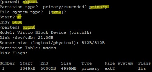 Parted：Linuxでのディスクパーティションの作成と管理 