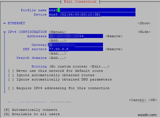 RHEL/CentOSでのネットワーク設定の構成 