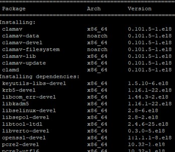 CentOS / RHELにClamAVアンチウイルスをインストールして使用する方法は？ 