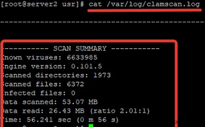 CentOS / RHELにClamAVアンチウイルスをインストールして使用する方法は？ 