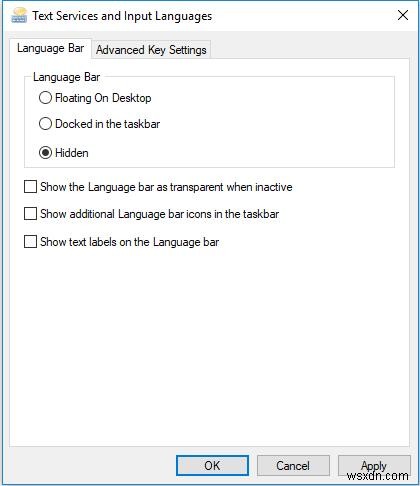 Windows10で不足している言語バーを修正する方法 