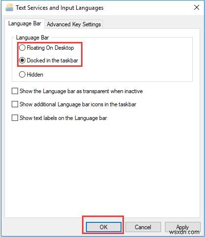 Windows10で不足している言語バーを修正する方法 