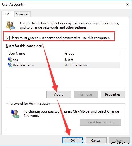 Windows10はこのPCに新しいユーザーを追加できません 