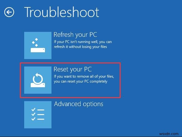 [解決済み]Windows10でPCをリセットする際に問題が発生しました 