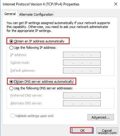 このコンピュータで1つ以上のネットワークプロトコルが欠落している問題を修正する 