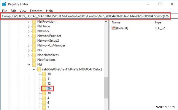 このコンピュータで1つ以上のネットワークプロトコルが欠落している問題を修正する 