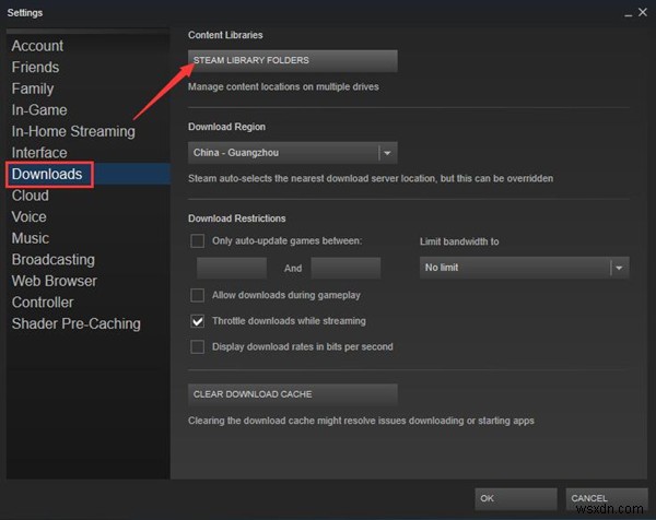 Windows10でSteamディスク書き込みエラーを修正する17の方法 