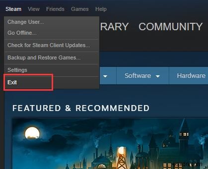 Windows10でSteamディスク書き込みエラーを修正する17の方法 