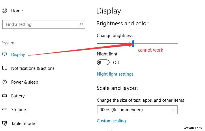 [修正]Windows10で画面の明るさを調整できない 