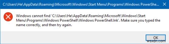 Windows10のスタートメニューの問題から欠落しているWindowsPowerShellを修正する方法 