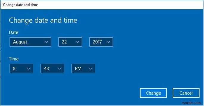 Windows10で時間を変更する方法 