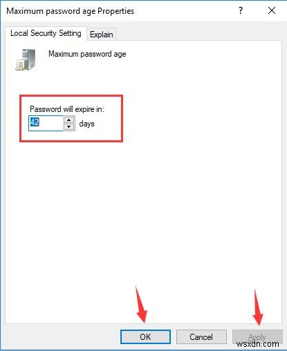 パスワードの有効期限のリマインダーを無効にする方法Windows10 