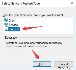 修正済み：ネットワーク接続に必要なWindowsSocketsレジストリエントリにWindows10がない 