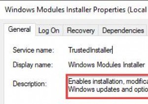 Windowsモジュールの修正インストーラーワーカー高いCPU使用率Windows10 