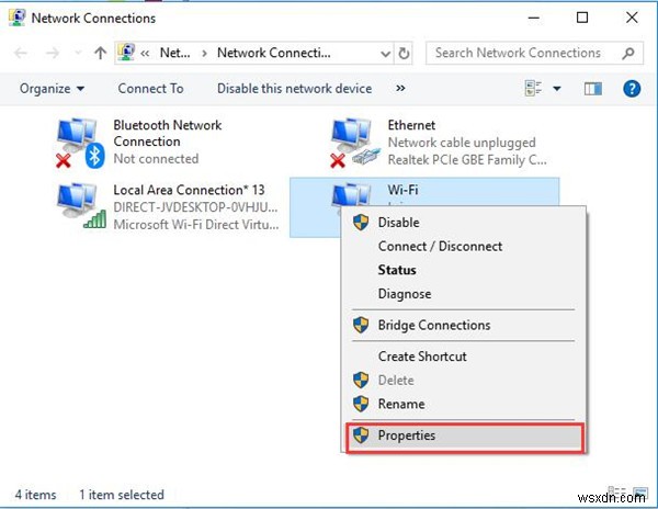 解決済み：WIFI接続がWindows10でドロップし続ける 