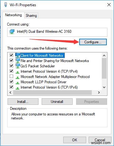 解決済み：WIFI接続がWindows10でドロップし続ける 