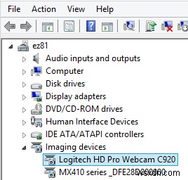 LogitechC920WebカメラがWindows10で機能しない問題を修正 