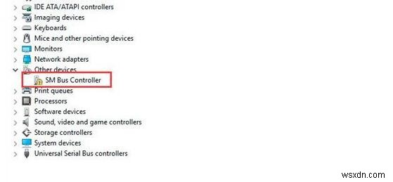 修正済み：Windows10でSMバスコントローラーが認識されない 