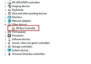 修正済み：Windows10でSMバスコントローラーが認識されない 