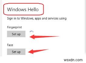 WindowsHelloがWindows10で機能しない問題を修正 