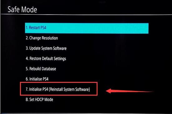 PS4をセーフモードから簡単かつ迅速に解除する方法 