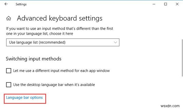 Windows 10でキーボードレイアウトを変更するにはどうすればよいですか？ 